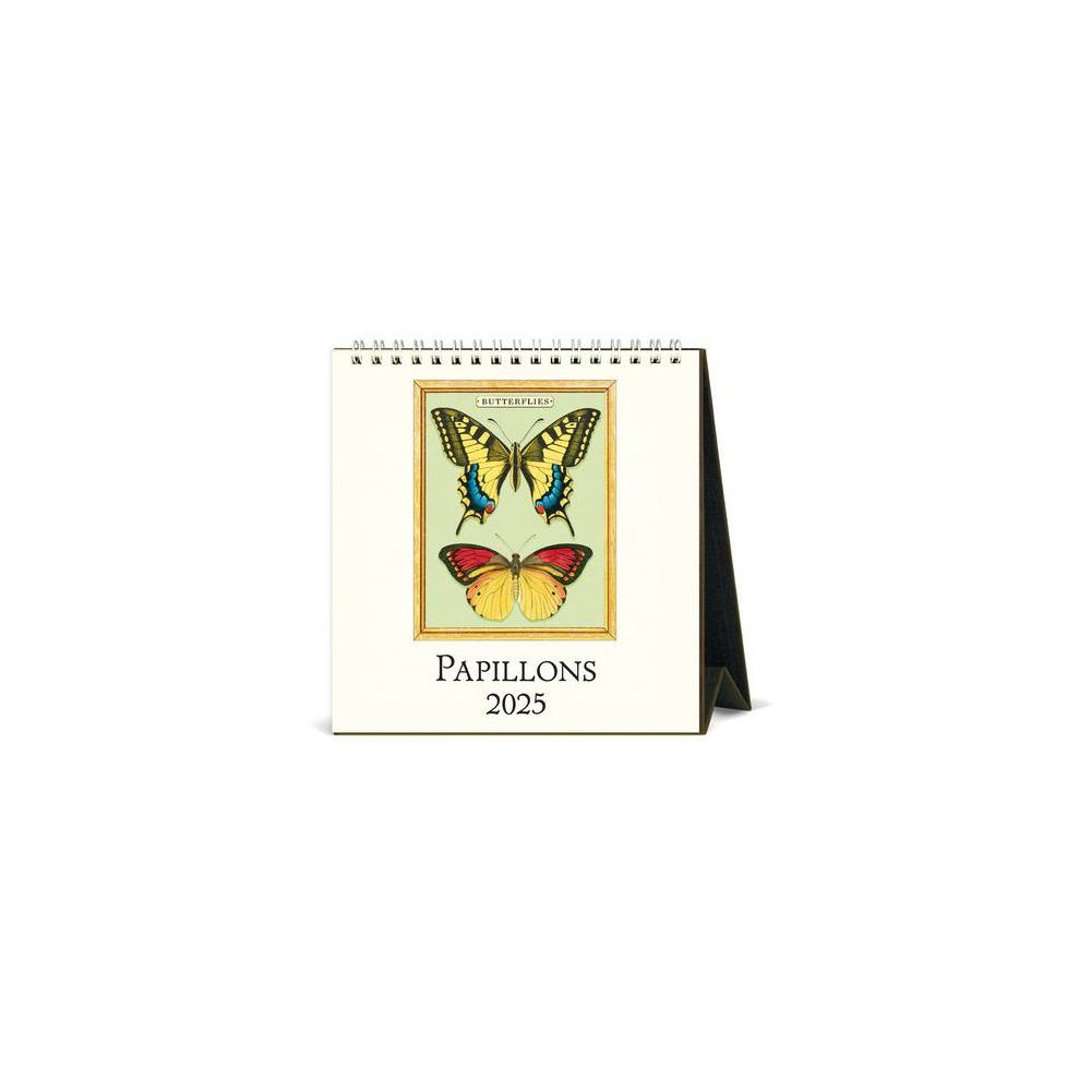 Fashion Accessories, Cavallini, Calendars, Art & School, 2025, Desk, Papillons, 806764